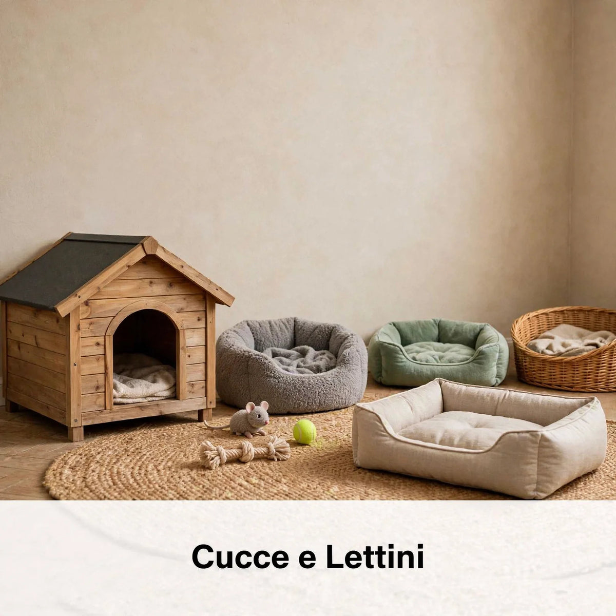 Cucce e lettini