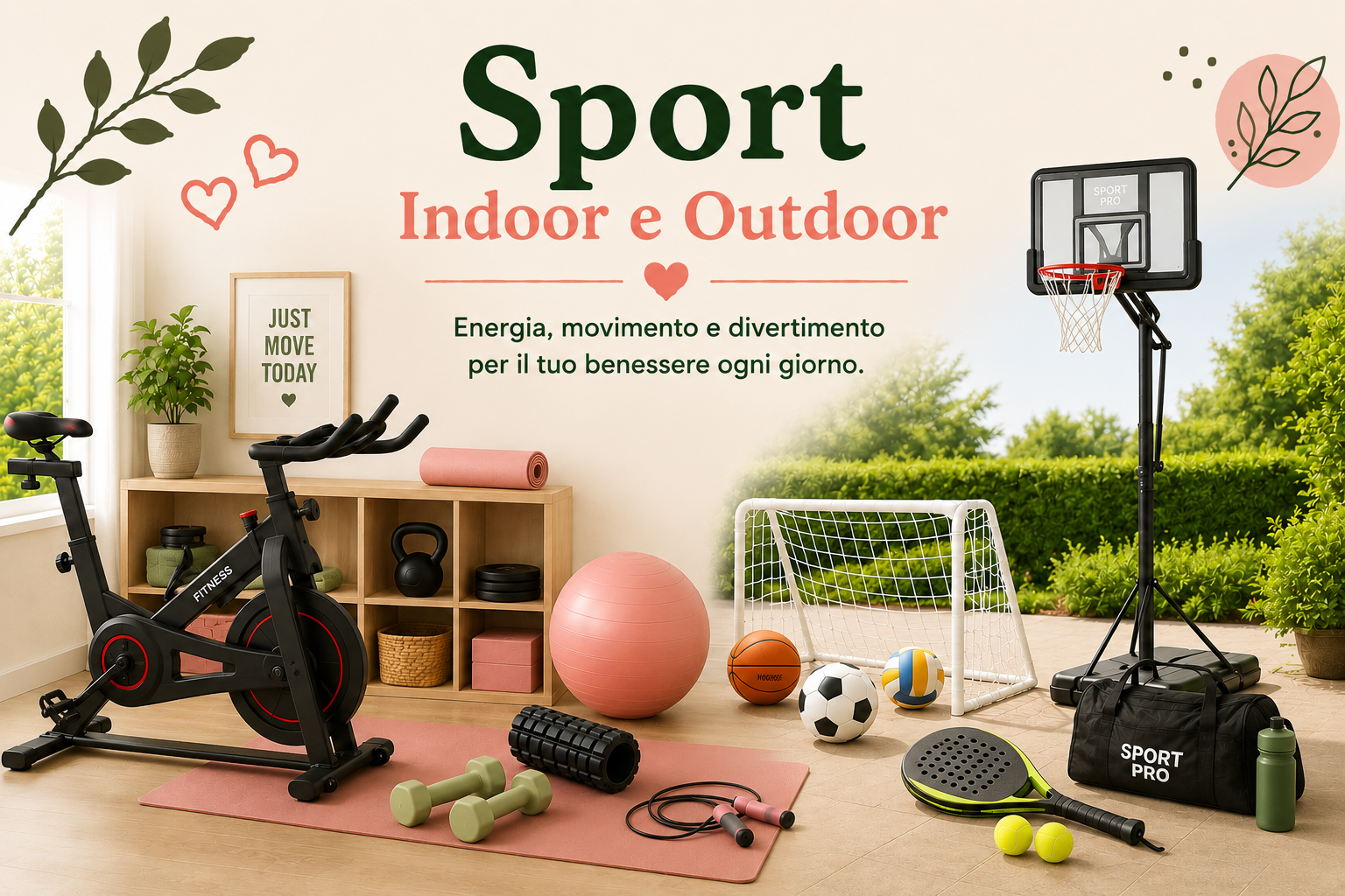 Sport indoor e outdoor