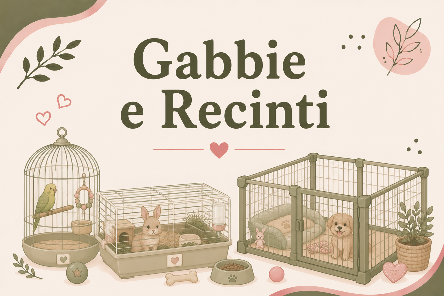 Gabbie e recinti