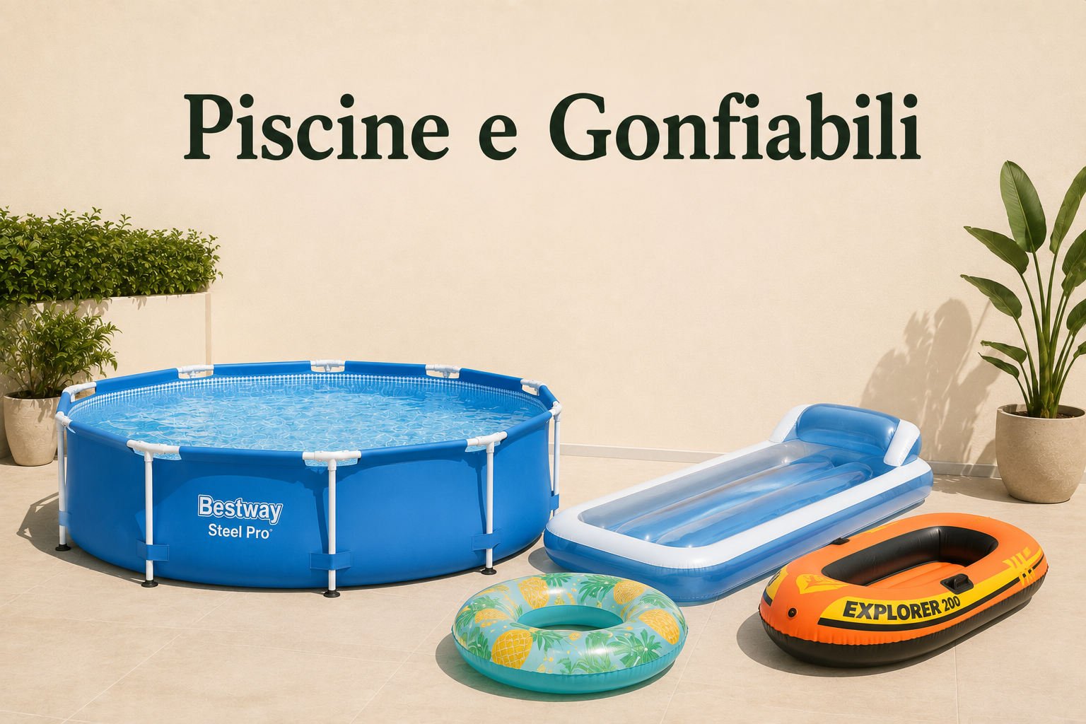 Piscine e gonfiabili
