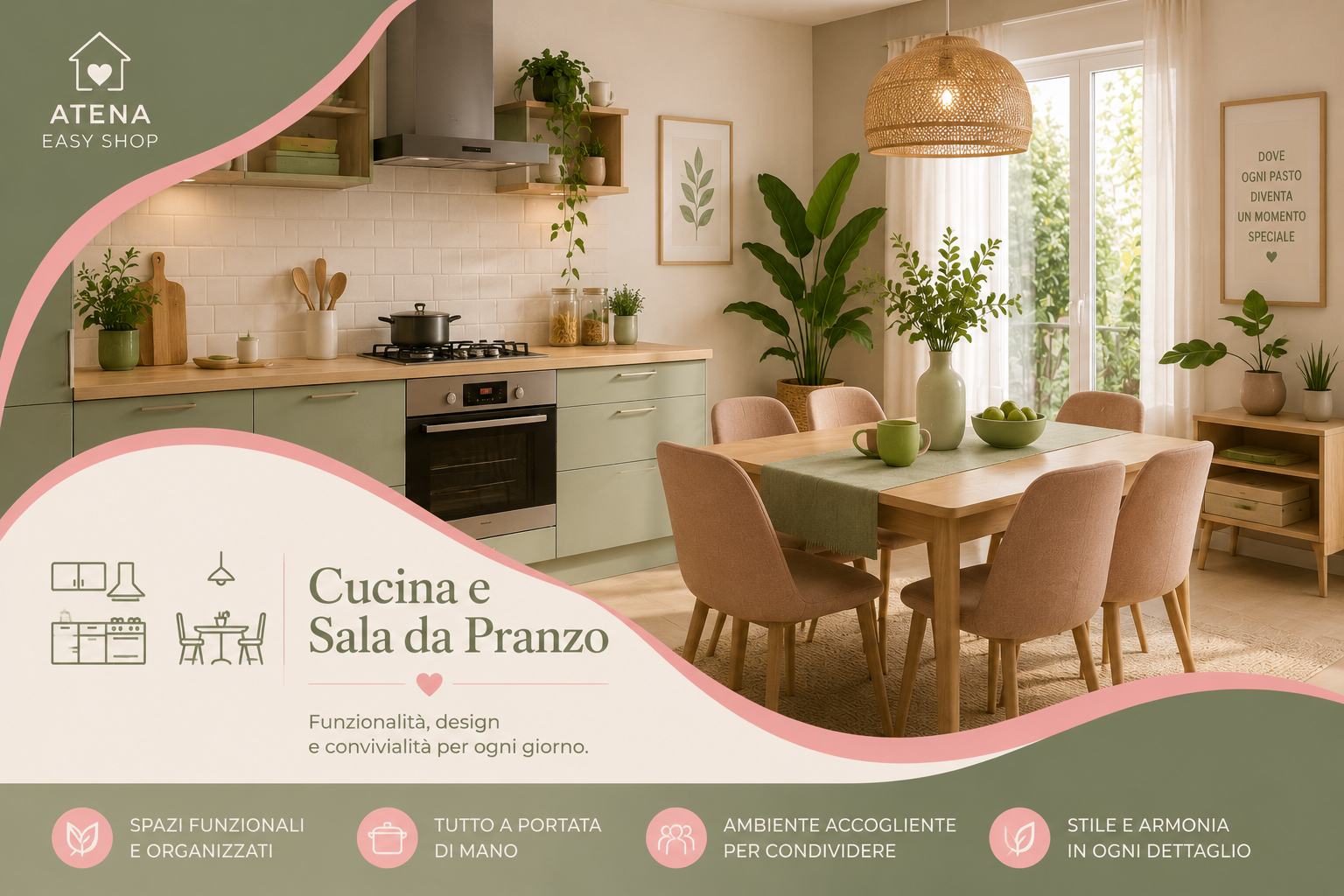 Cucina e Sala da Pranzo