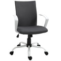 Sedia da Ufficio Ergonomica e Girevole con Altezza Regolabile