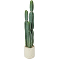Pianta Artificiale Cactus Grande 111 cm con Vaso