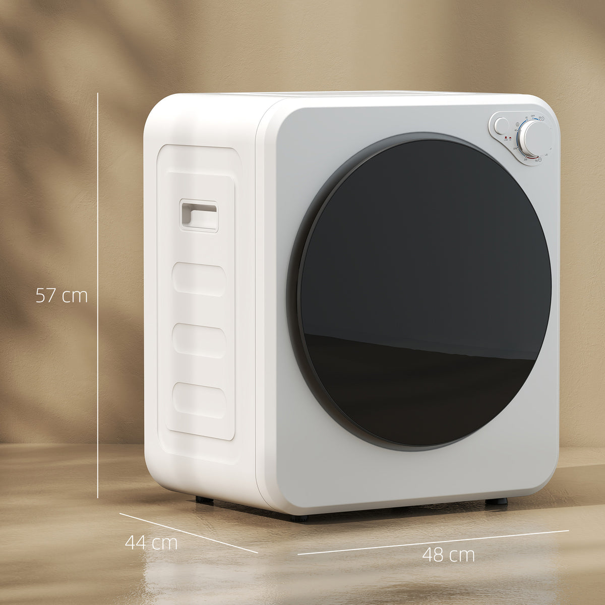 Mini Asciugatrice 4 kg con 5 Programmi 800 W