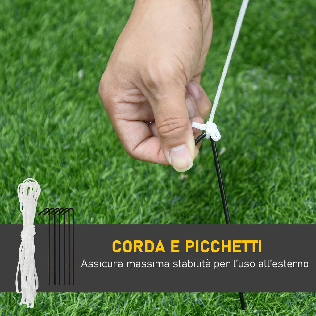 Babbo Natale Gonfiabile Bastoncino di Zucchero con Luci LED