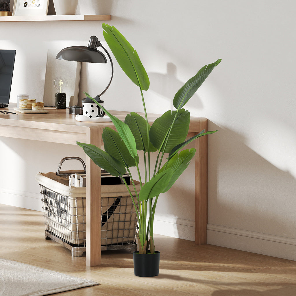 Pianta Artificiale da 160 cm con 10 Foglie