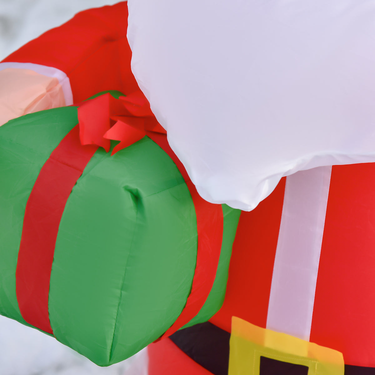 Babbo Natale Gonfiabile Impermeabile 120 cm con Luci LED