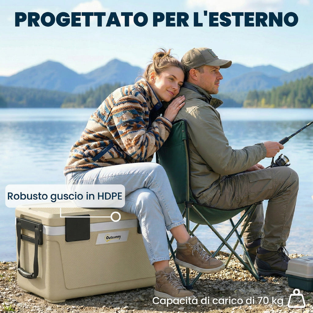 Box Termico Refrigerante 42,6 L con Isolamento PU