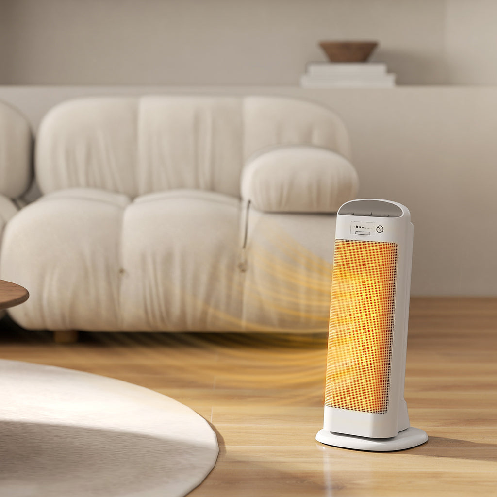 Stufa Elettrica in Ceramica 2000W Oscillante