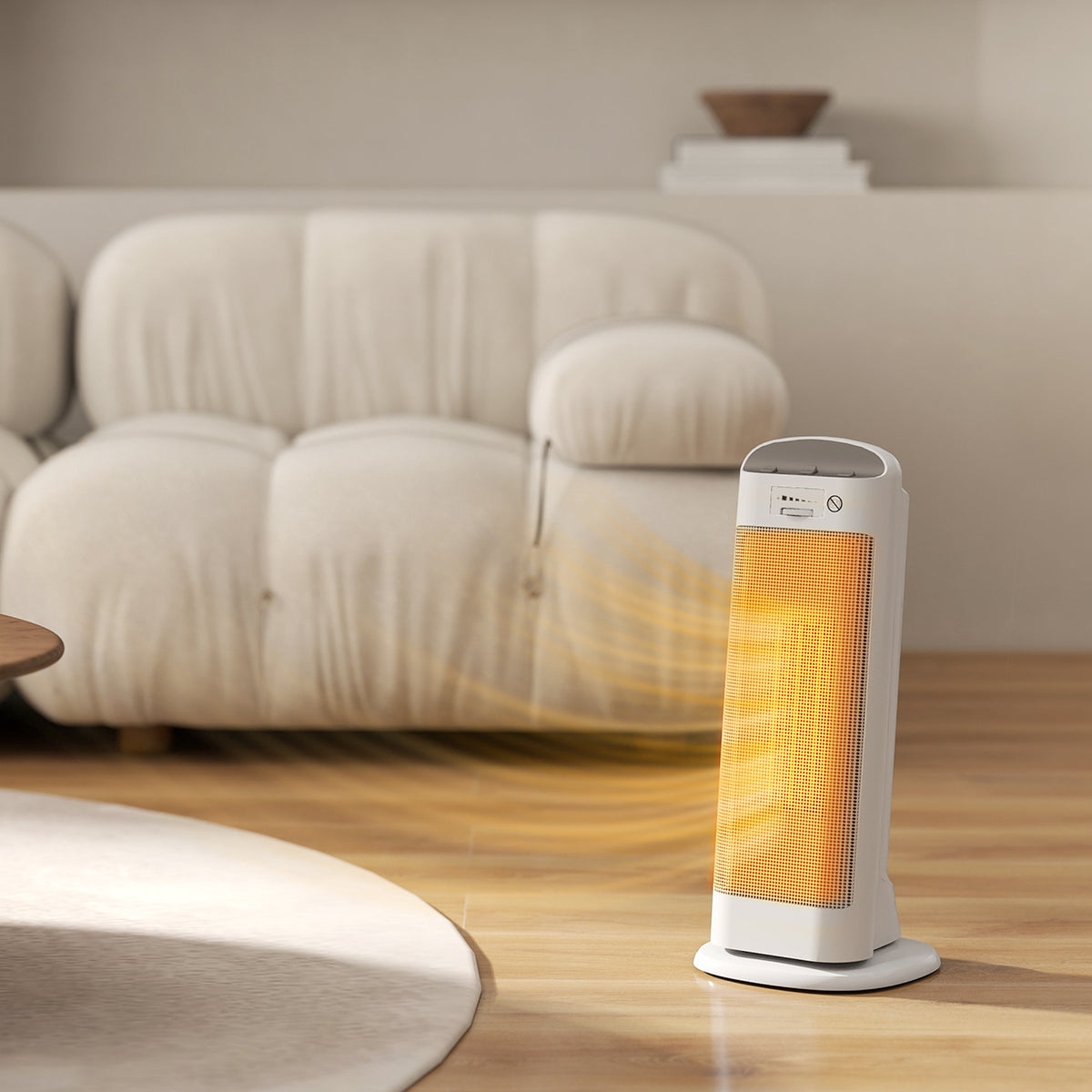 Stufa Elettrica in Ceramica 2000W Oscillante