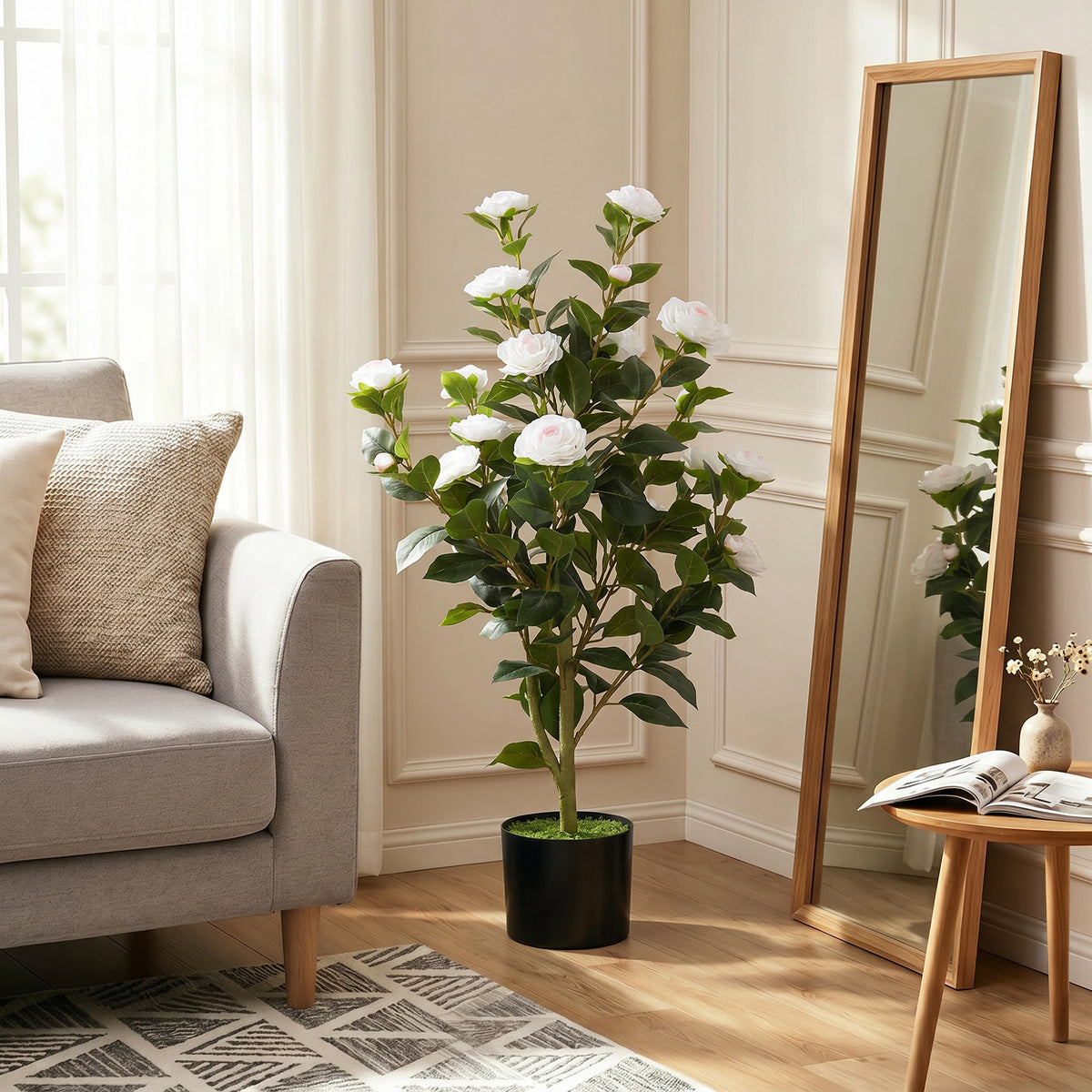Albero Baniano Artificiale 145 cm per Interni ed Esterni