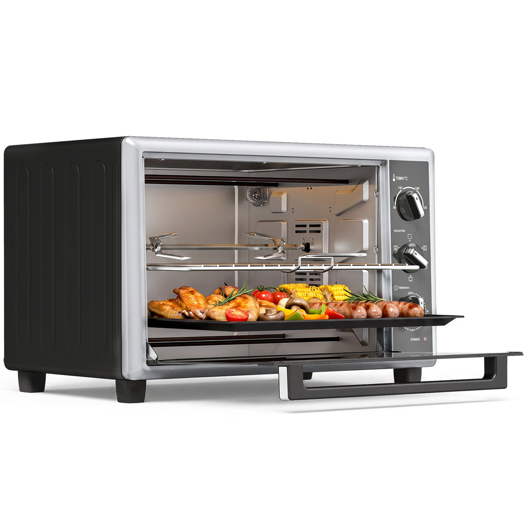 Fornetto Elettrico Ventilato 32L con Girarrosto 1500W