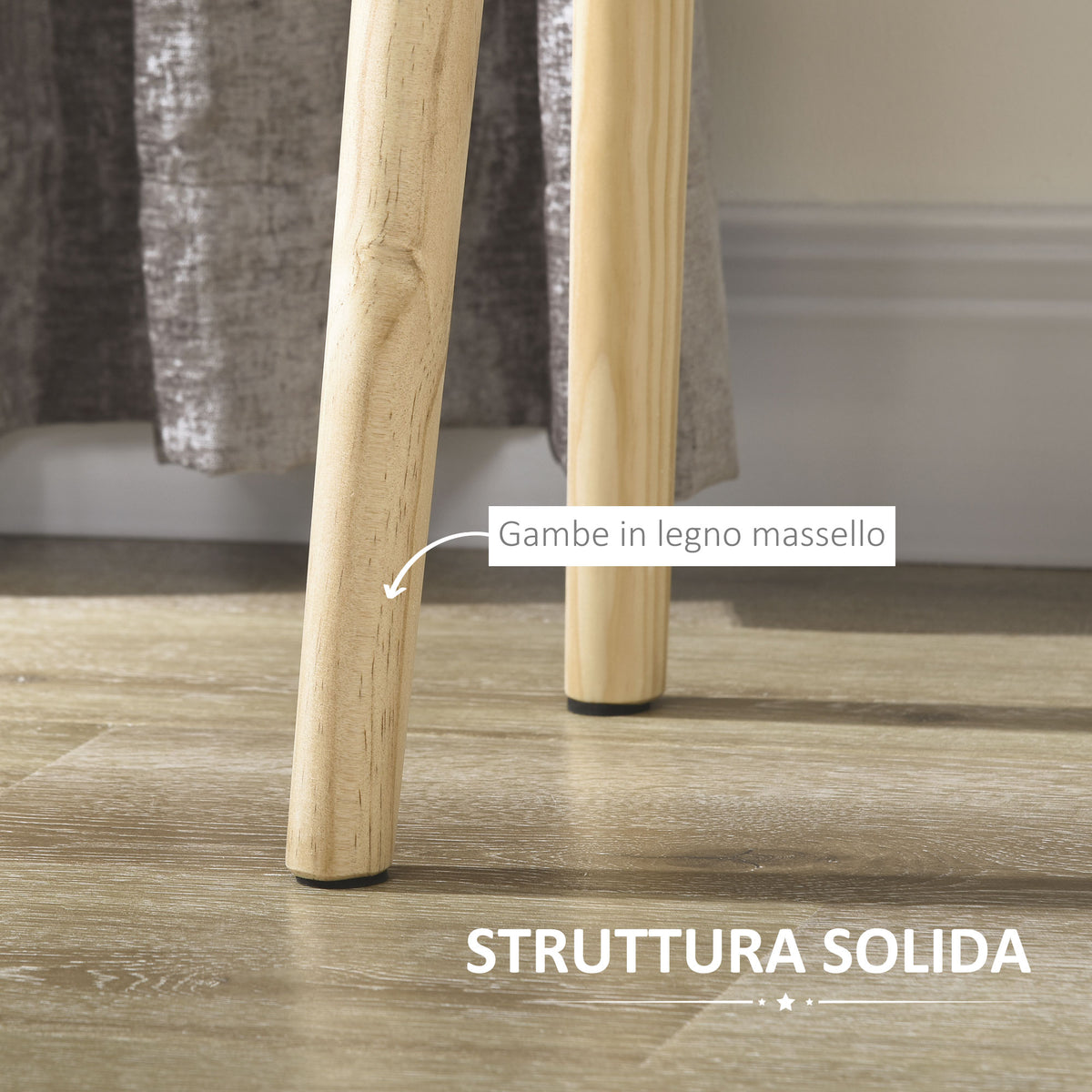 Set 2 Comodini Rovere Moderni con Cassetto