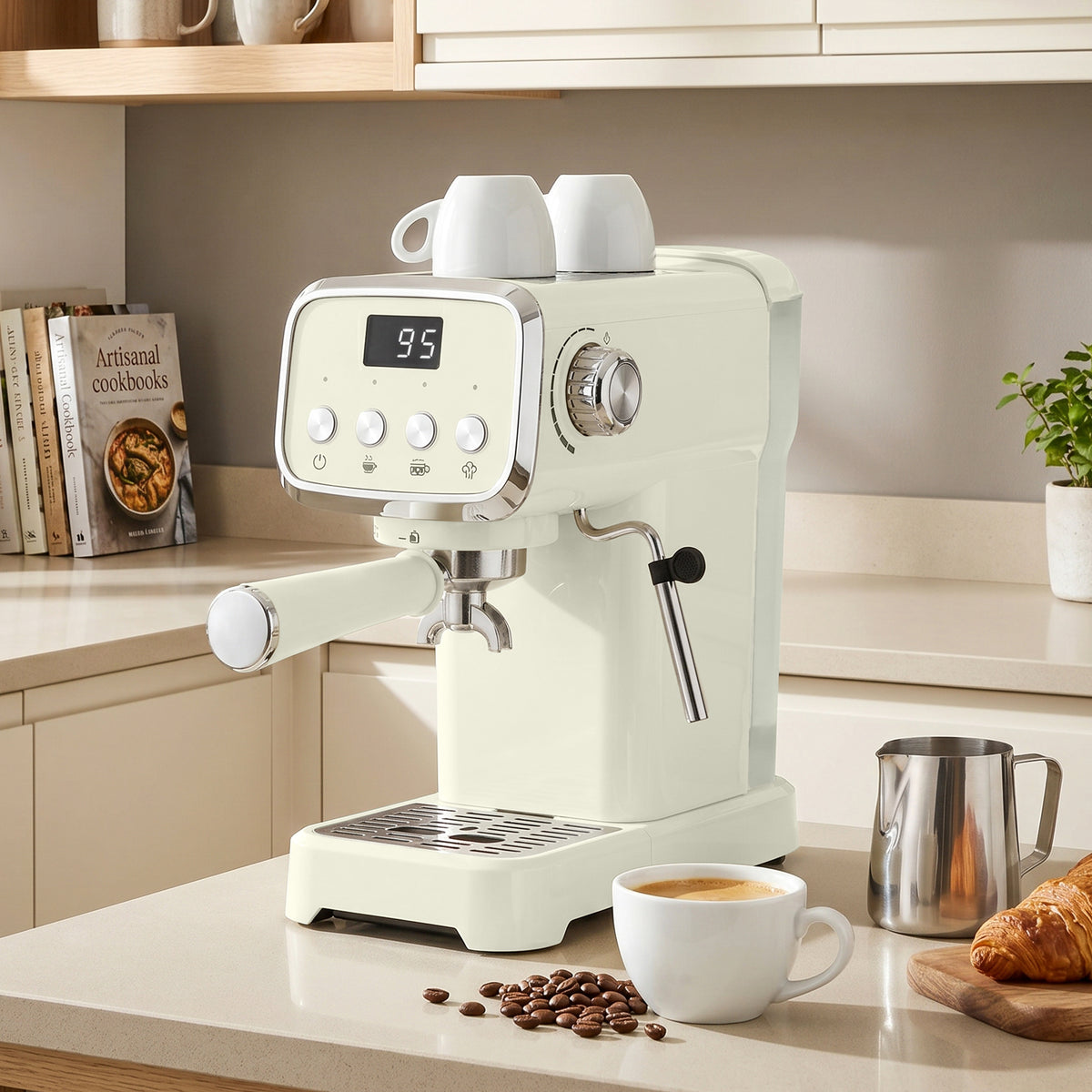 Macchina da Caffè Espresso Semiautomatica 20 Bar