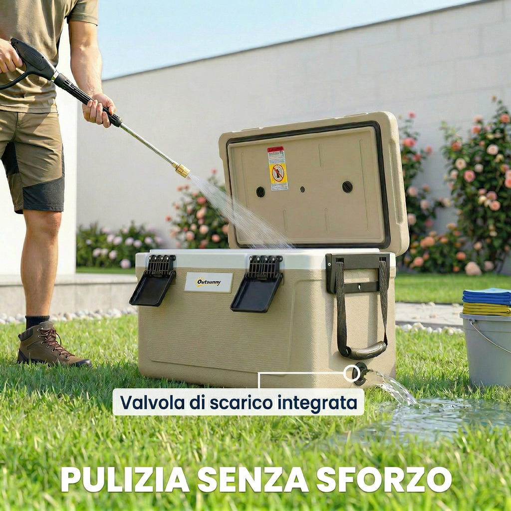 Box Termico Refrigerante 42,6 L con Isolamento PU