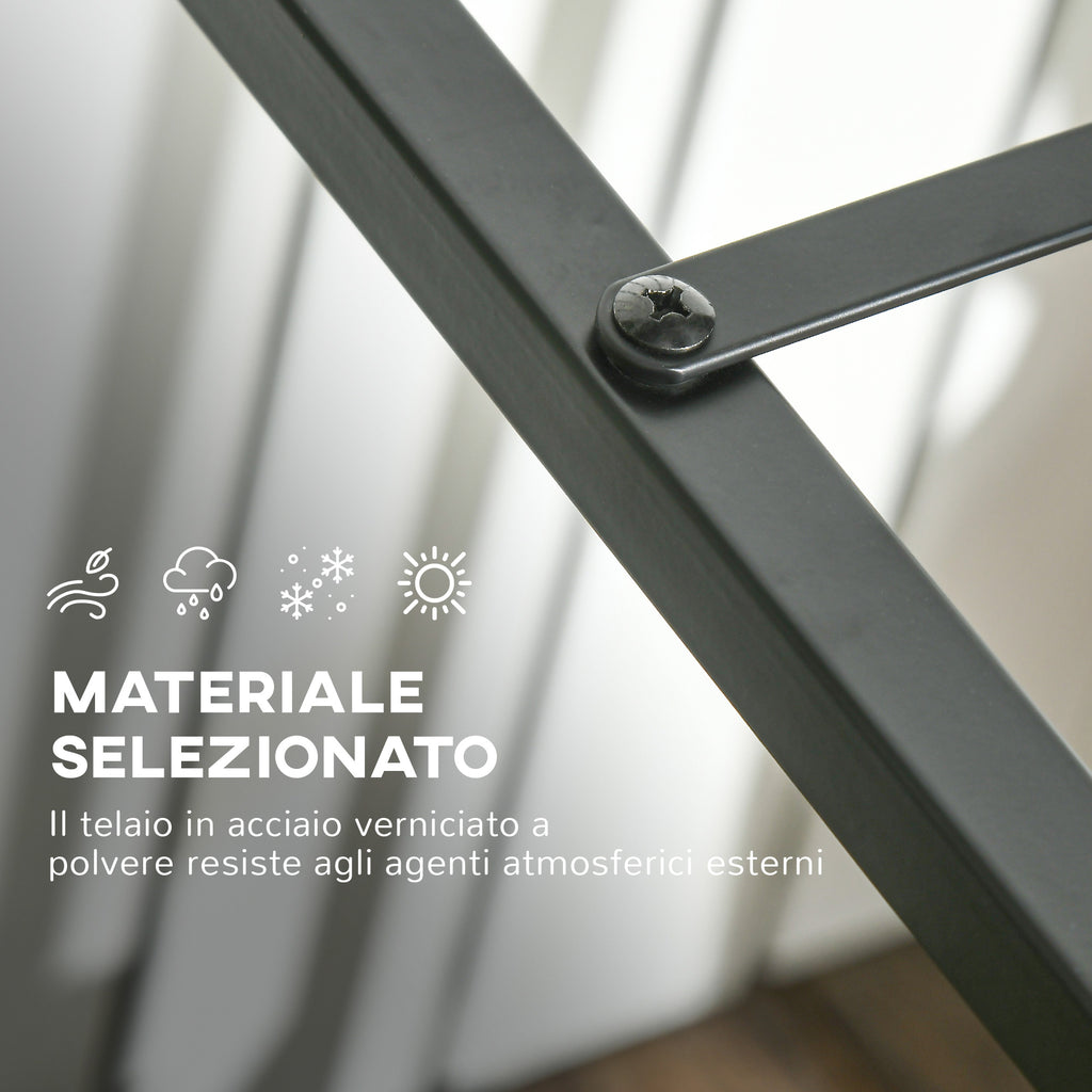 Scaffale Portalegna da Interno ed Esterno in Acciaio