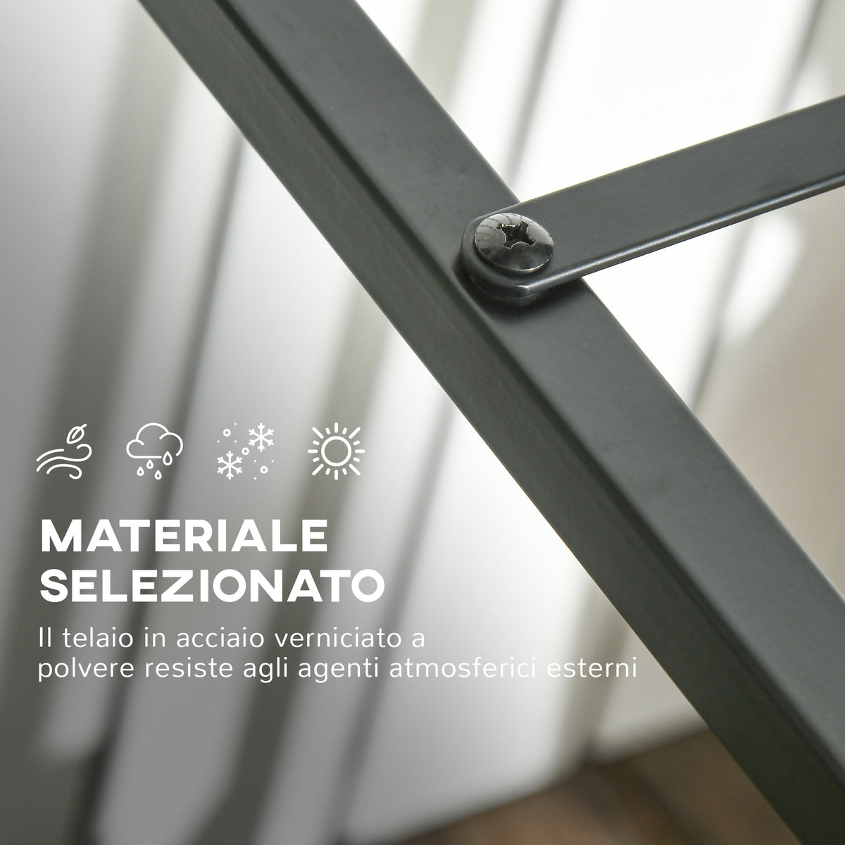 Scaffale Portalegna da Interno ed Esterno in Acciaio