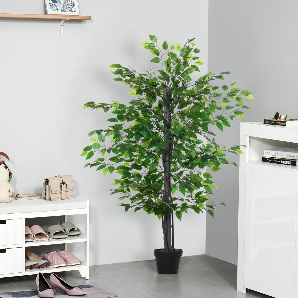 Albero Baniano Artificiale 145 cm per Interni ed Esterni