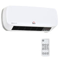 Stufa Elettrica da Parete con Telecomando e Timer