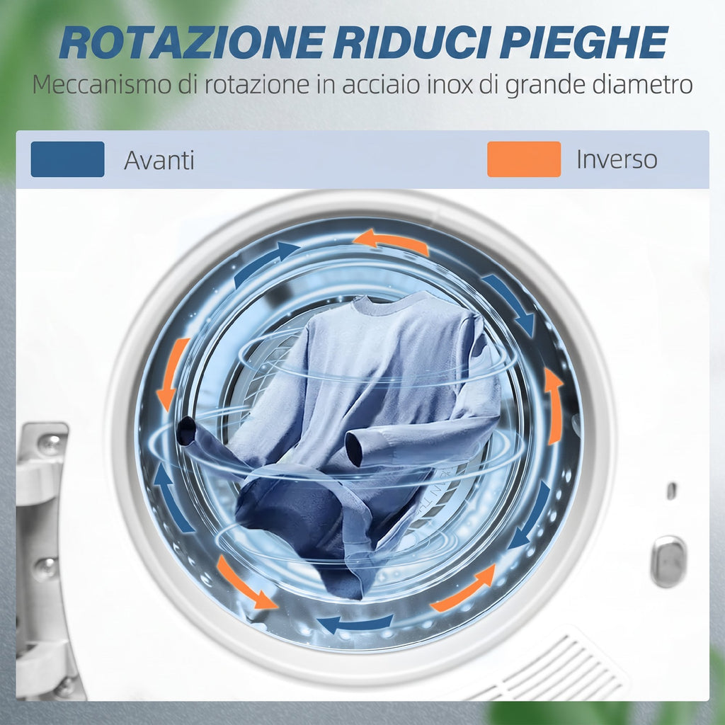 Asciugatrice 4 kg Compatta con 5 Modalità