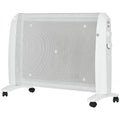 Riscaldatore a Mica 2000W con Termostato e Ruote