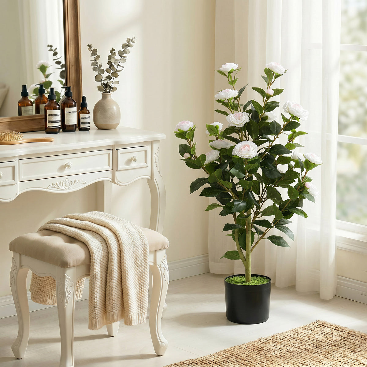 Albero Baniano Artificiale 145 cm per Interni ed Esterni