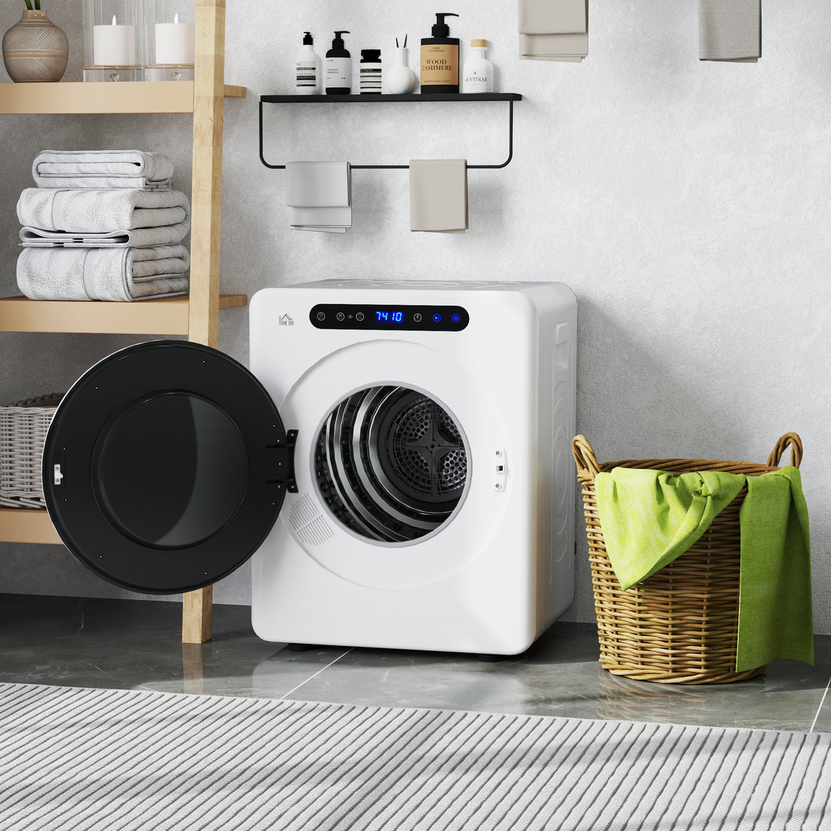 Asciugatrice 4 kg 1000 W con Funzione Antirughe