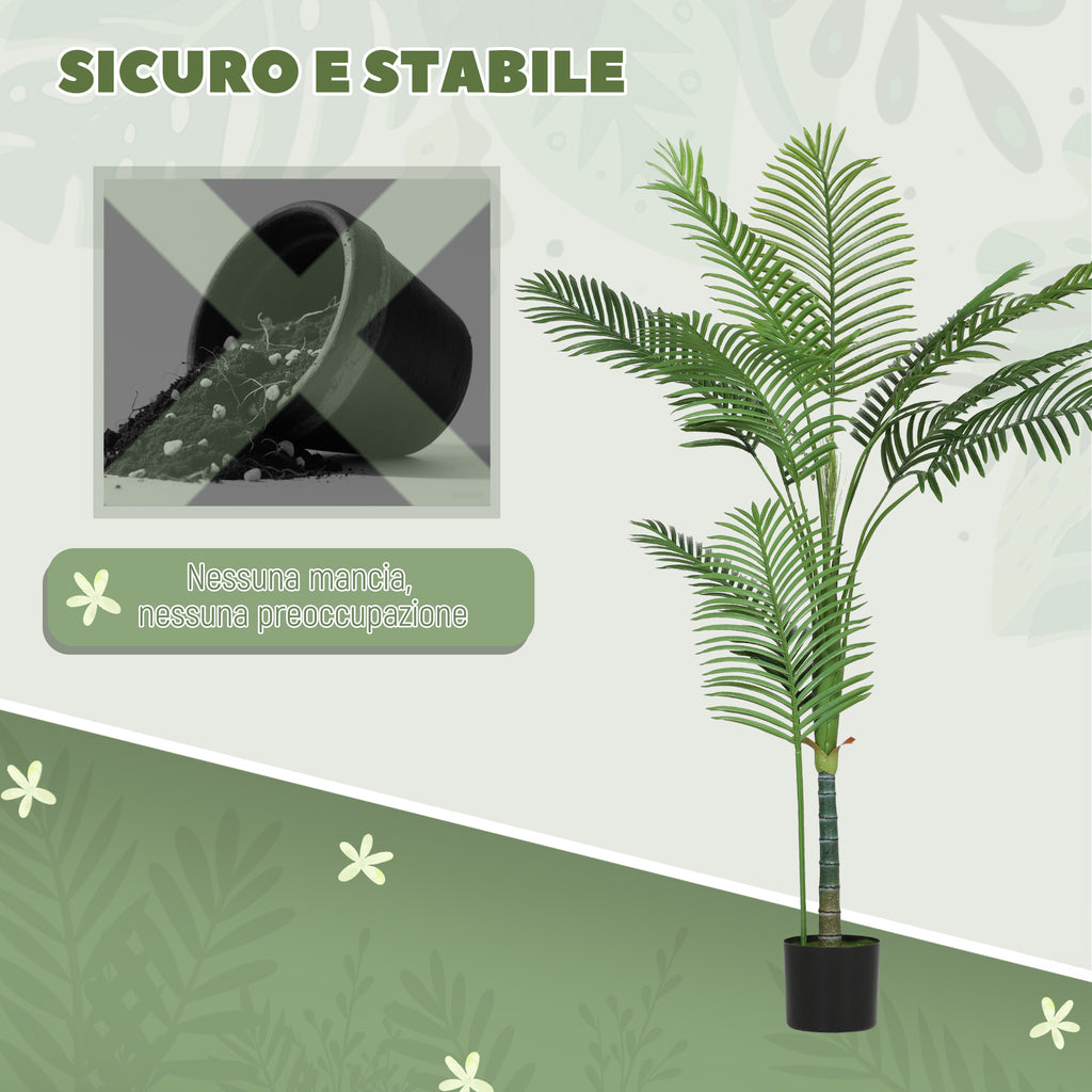 Pianta Artificiale di Palma da Interno 150 cm