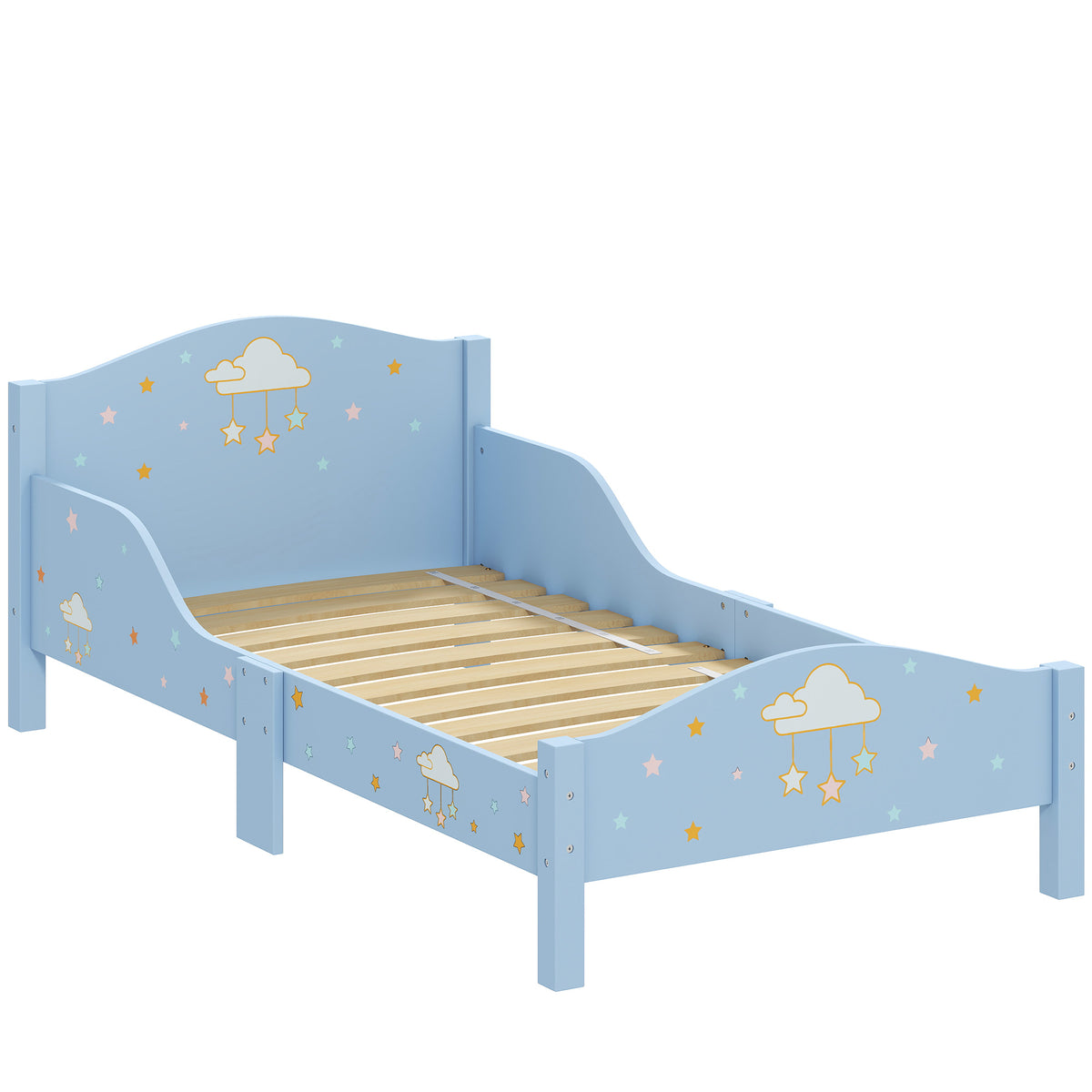 Letto Montessori a Nuvola Blu per Bambini