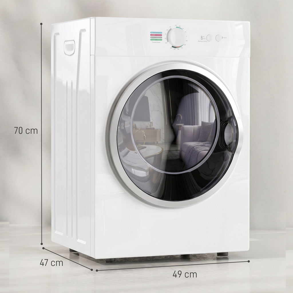 Mini Asciugatrice Portatile 4,8 kg 1020 W