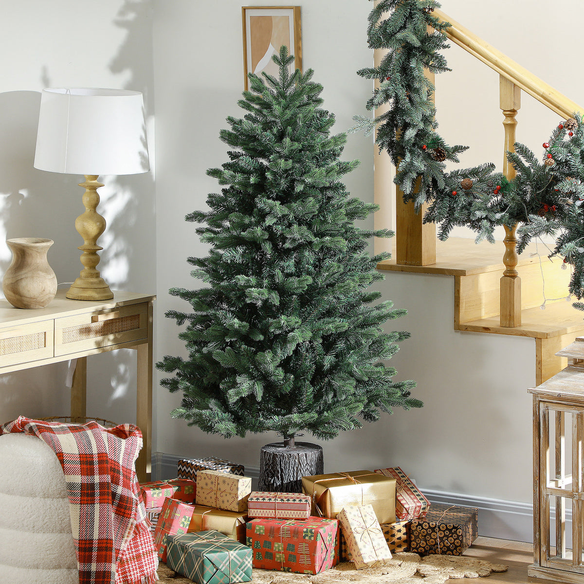 Albero di Natale Artificiale 150 cm con 994 Rami