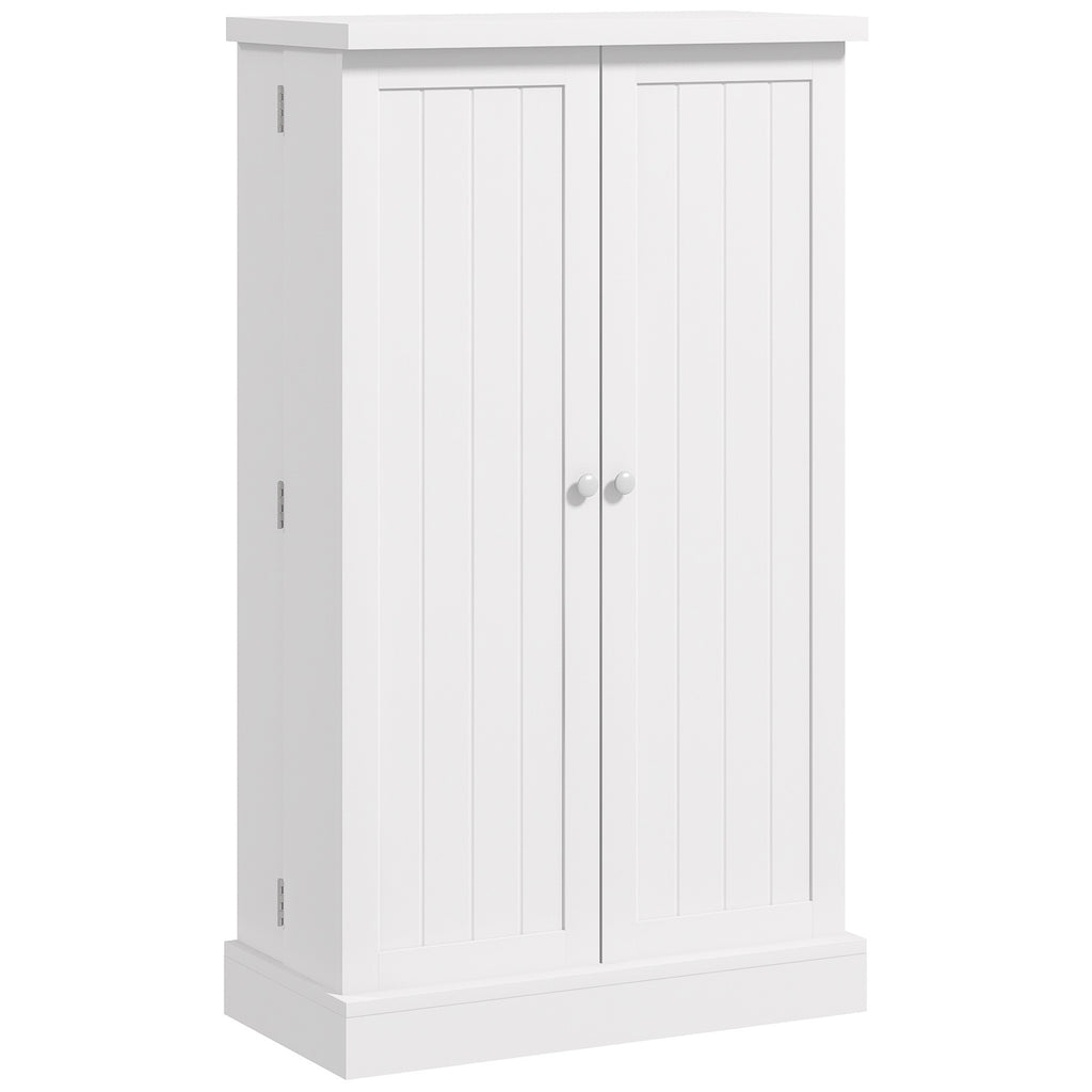 Armadio da Cucina con 7 Ripiani Organizzatori a Livelli Regolabili 60 x 30 x 104 cm