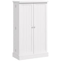 Armadio da Cucina con 7 Ripiani Organizzatori a Livelli Regolabili 60 x 30 x 104 cm