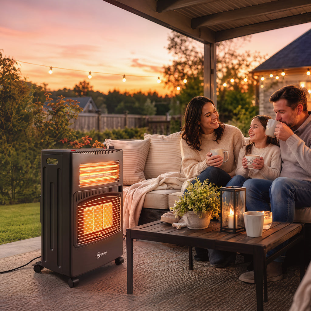 Stufa a Gas Portatile Pieghevole 4,2 kW