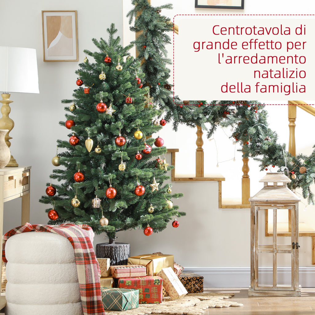 Albero di Natale Artificiale 150 cm con 994 Rami