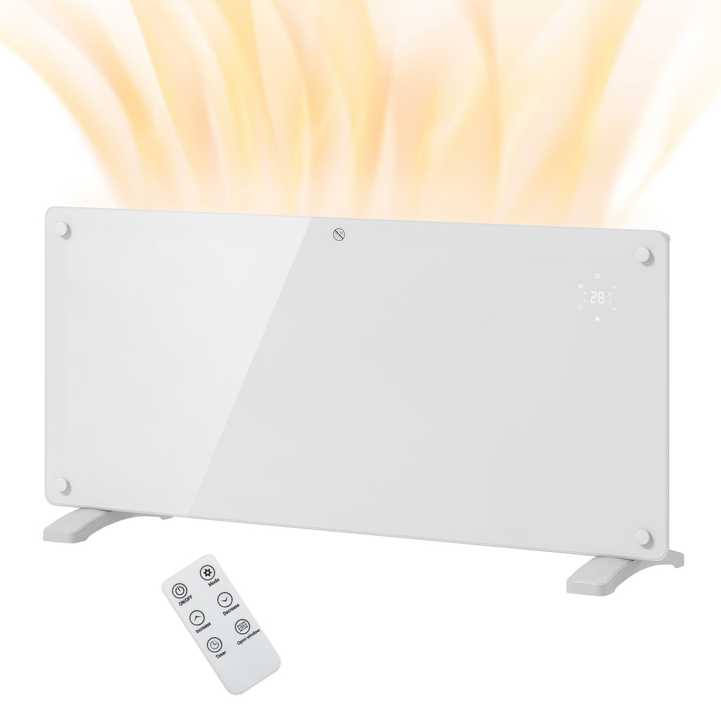 Riscaldatore a Convezione 2000W con Timer e Telecomando