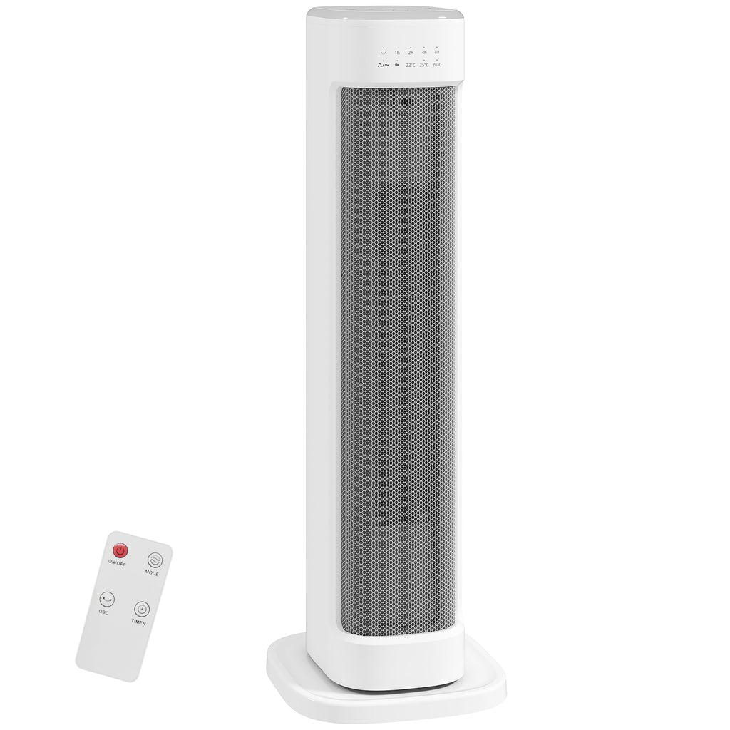 Termoventilatore Ceramico 2000W con Timer e Telecomando