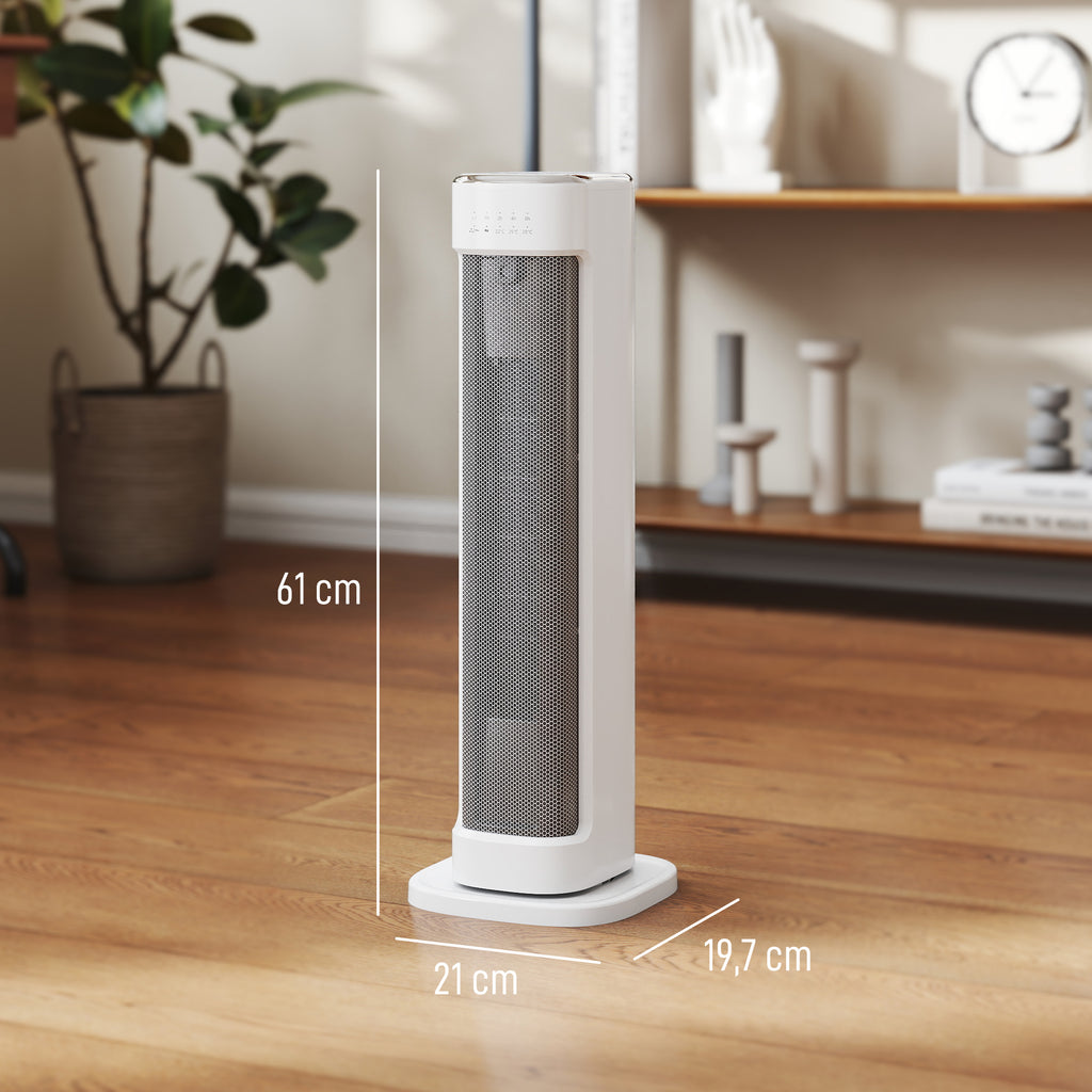 Termoventilatore Ceramico 2000W con Timer e Telecomando