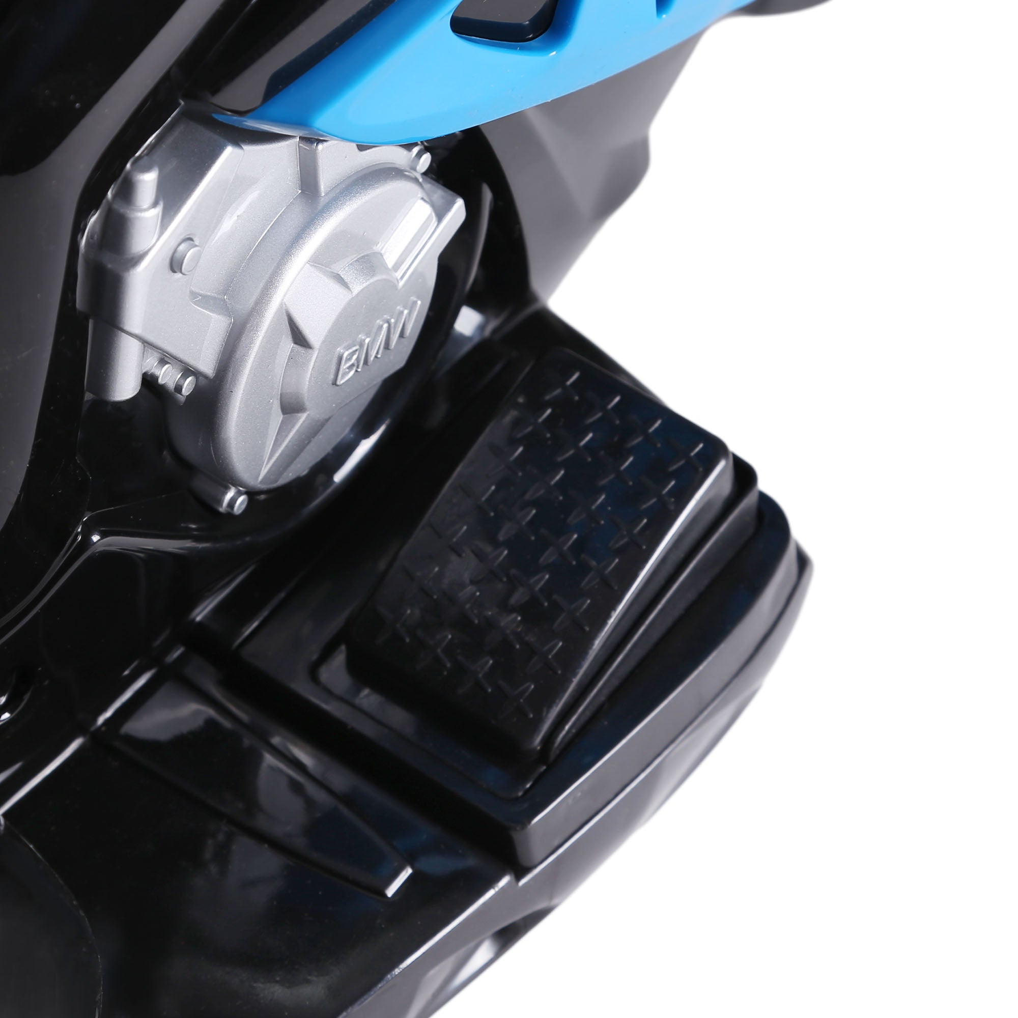 Moto Elettrica BMW S1000 RR a 3 Ruote 6V per Bambini Blu