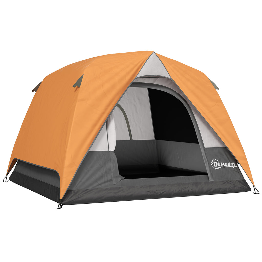 Tenda Campeggio 3 Persone Impermeabile con Borsa