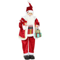 Babbo Natale Animato con Musica e Movimento 120 cm
