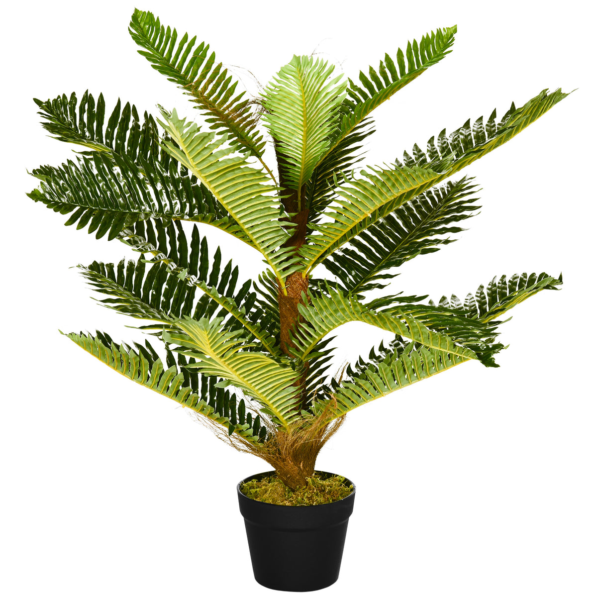 Pianta Artificiale Palma da 85 cm con Vaso
