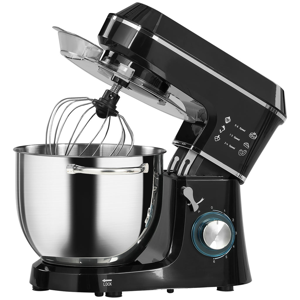 Impastatrice Planetaria 1400W con Ciotola 7 L e 6 Velocità