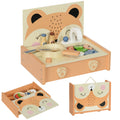 Cucina Giocattolo in Legno per Bambini con Fornello e 12 Accessori