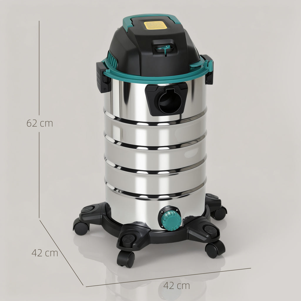 Bidone Aspiratutto 3 in 1 1400W per Solidi e Liquidi