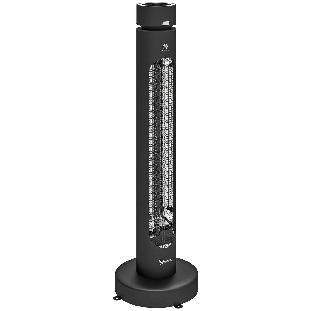 Stufa Elettrica a Infrarossi Oscillante 2000W