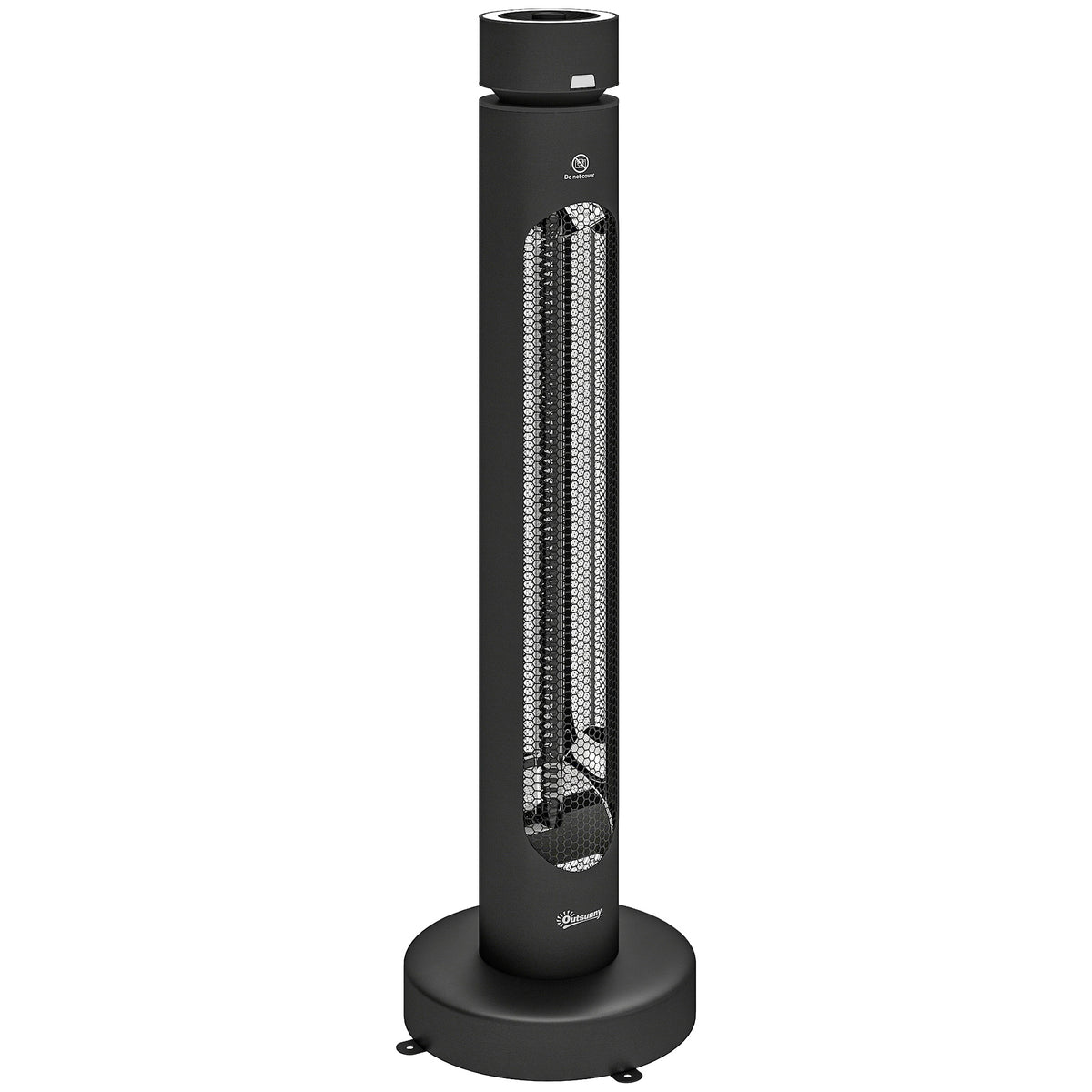 Stufa Elettrica a Infrarossi Oscillante 2000W