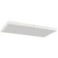 Set 2 Plafoniere LED Sottili e Minimal Bianche