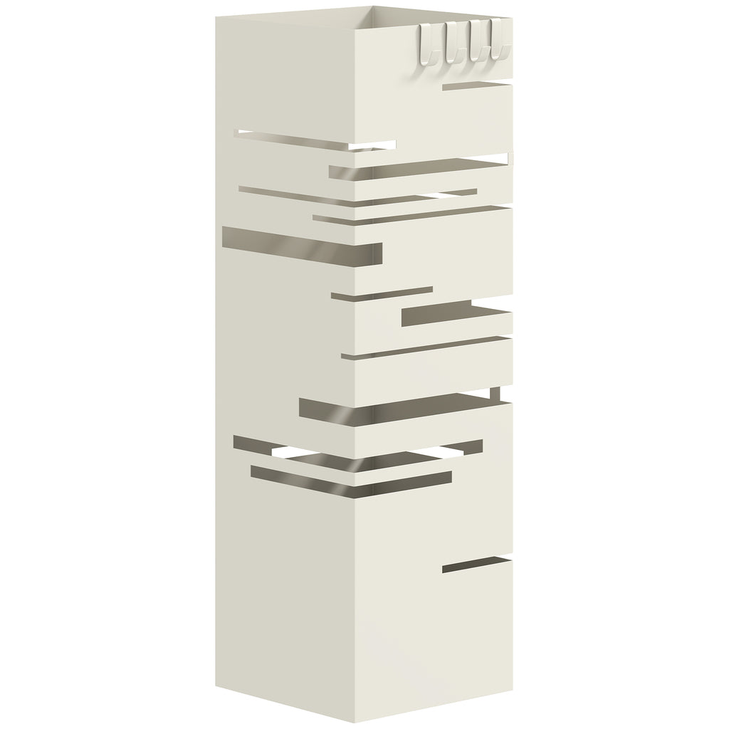 Portaombrelli Autoportante Quadrato Beige