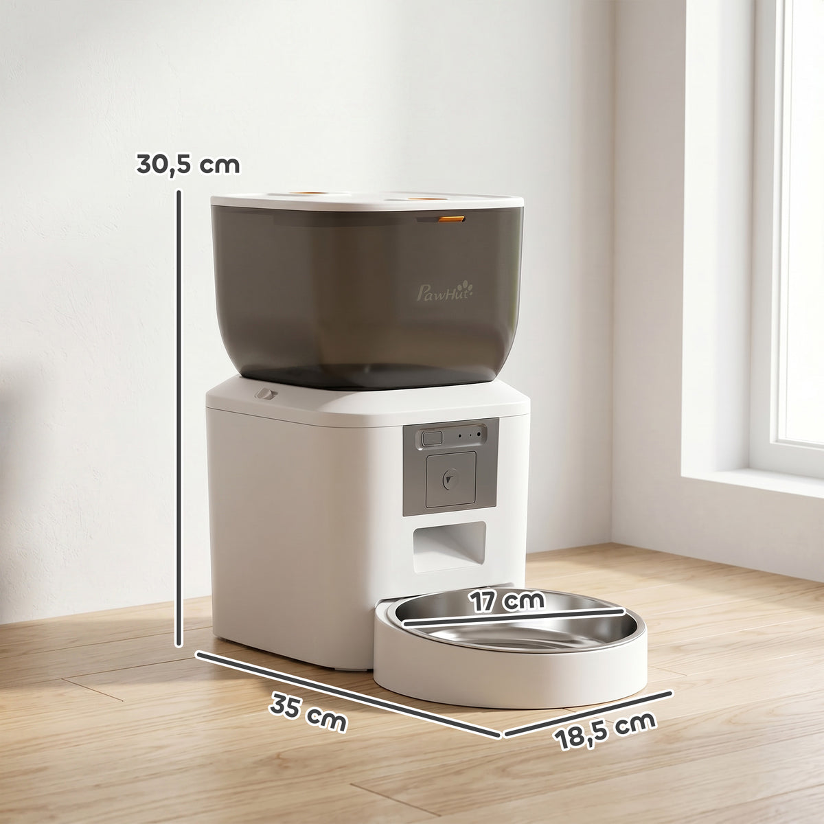 Distributore Automatico Cibo 4L WiFi con Telecamera